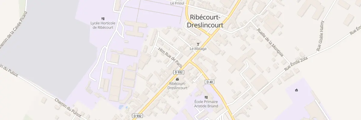Plan du 38 Rue de Paris à Ribécourt-Dreslincourt