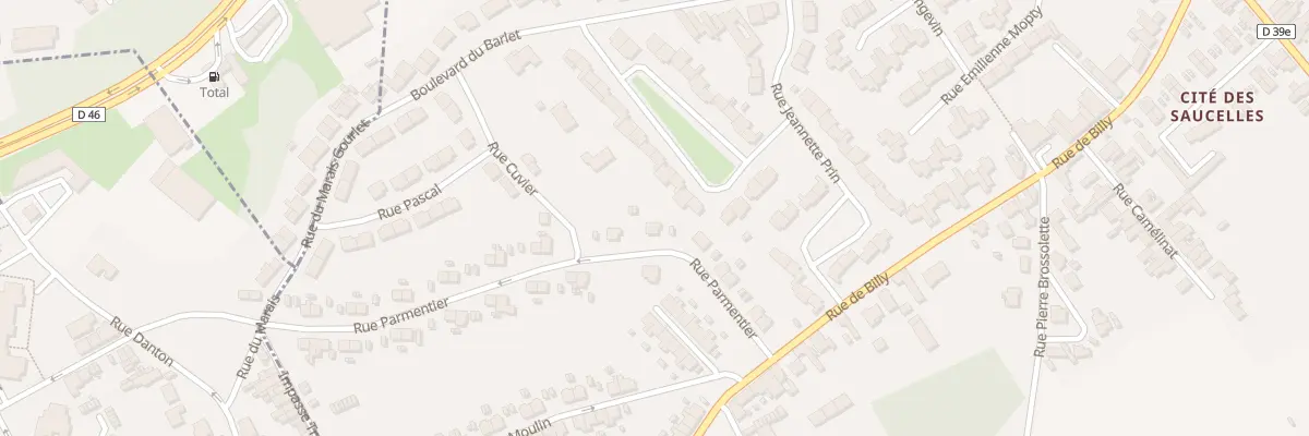 Plan du 43 Rue Parmentier à Montigny-en-Gohelle