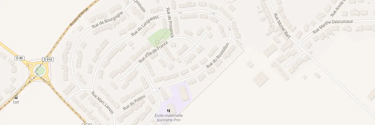 Plan du 4 Rue du Nivernais à Drocourt