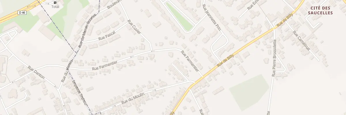 Plan du 32 Rue Parmentier à Montigny-en-Gohelle