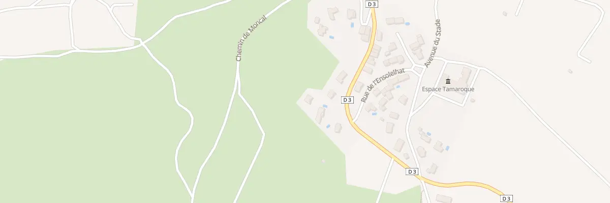 Plan du 3 Lot Tamaroque à Portel-des-Corbières