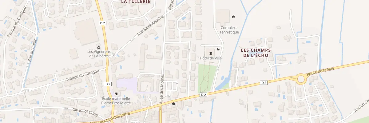 Plan du 13 Av Victor Hugo à Saint-Génis-des-Fontaines