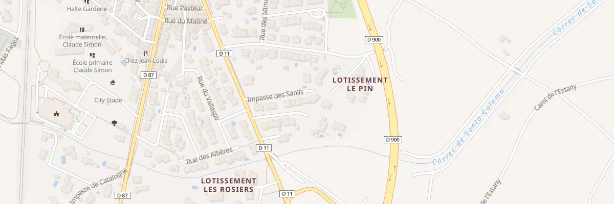 Plan du 14 Imp de la Salanque à Salses-le-Château