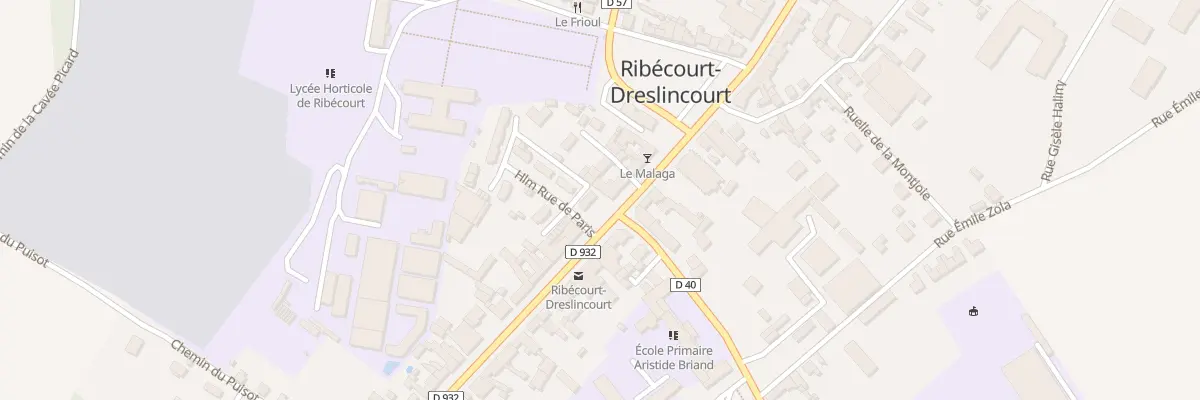 Plan du 44 Rue de Paris à Ribécourt-Dreslincourt