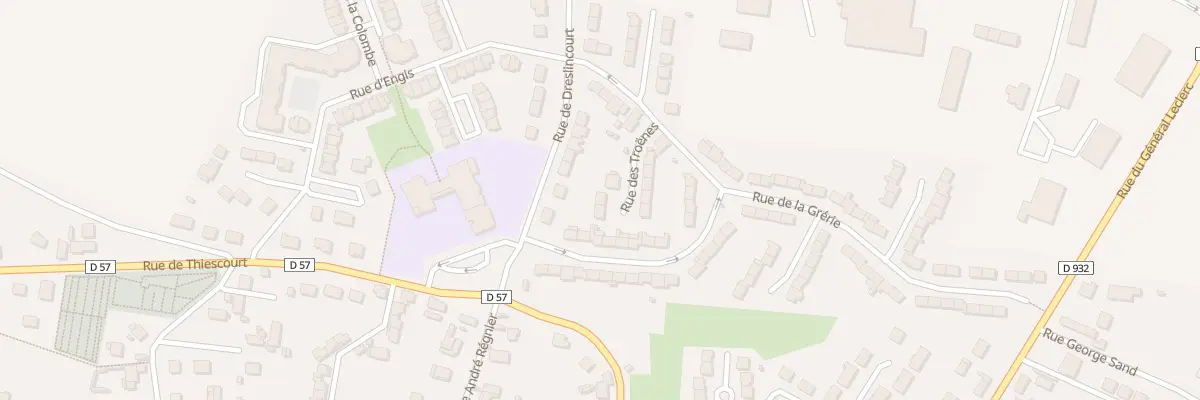 Plan du 62 Rue des Troènes à Ribécourt-Dreslincourt