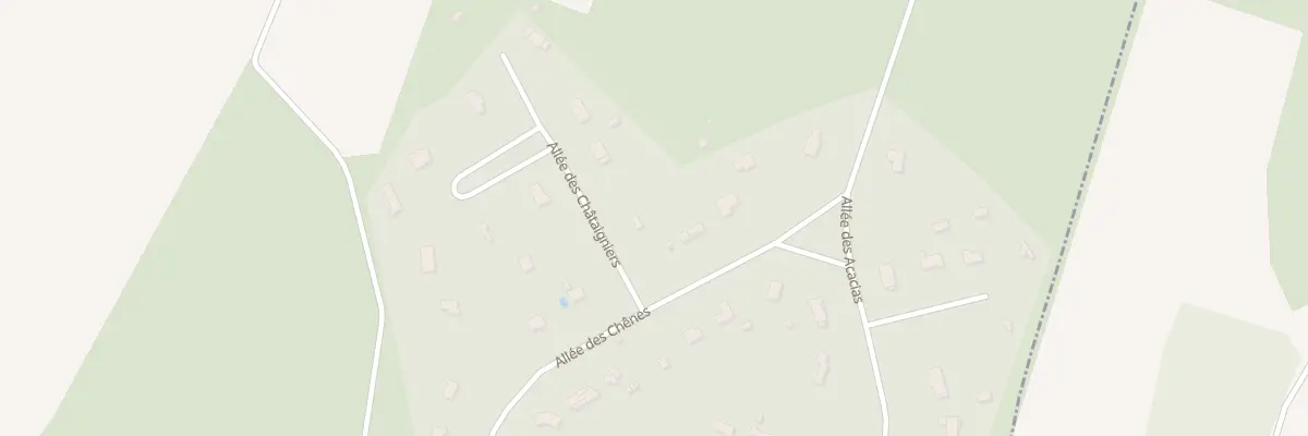 Plan du 115 All des Chataigniers à La Selle-en-Hermoy
