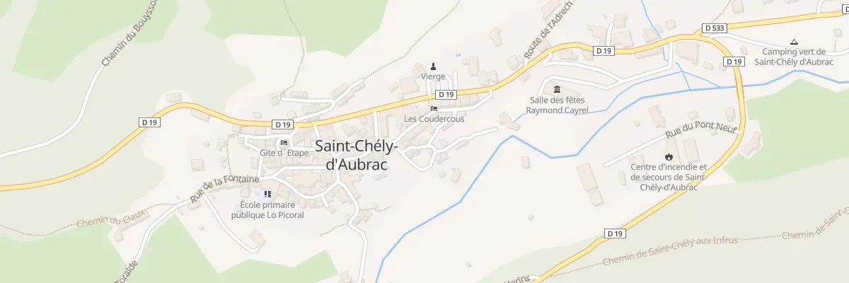 Plan du 5324 Saint Chely à Saint-Chély-d’Aubrac