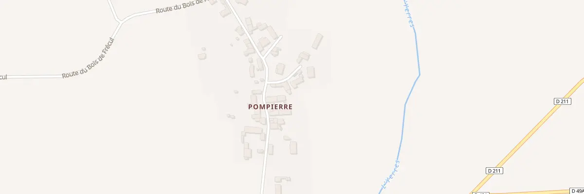 Plan du 14 Pompierre à Bernay-Vilbert
