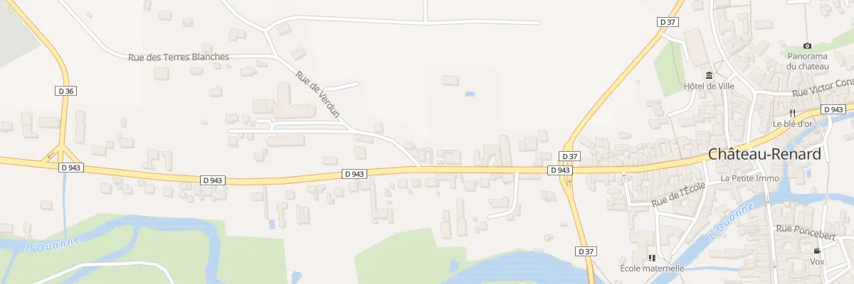 Plan du 344 Rue du Général de Gaulle à Château-Renard