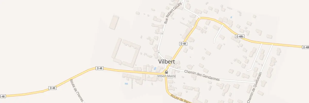 Plan du 5 Rue Robert Gouby à Bernay-Vilbert
