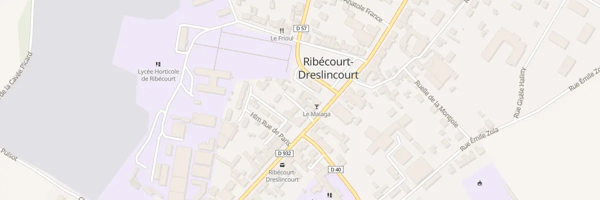 Plan du 32 Rue de Paris à Ribécourt-Dreslincourt