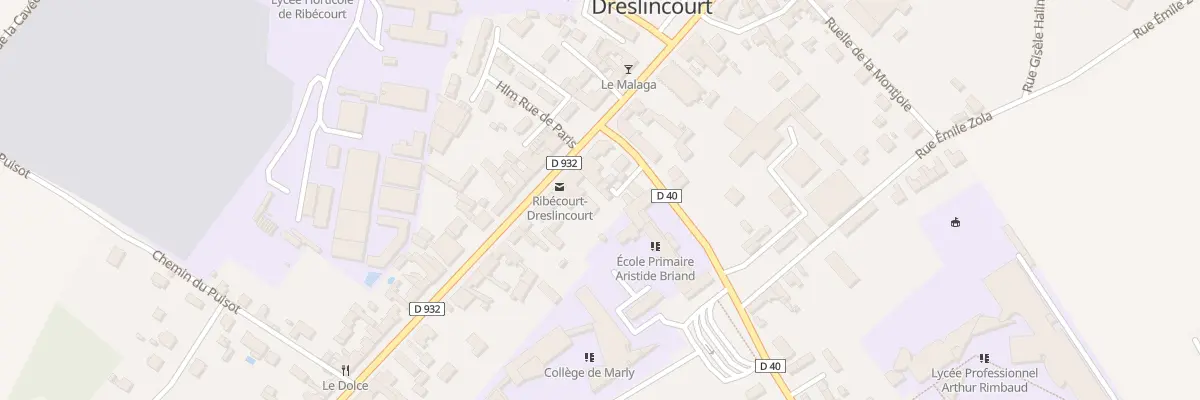 Plan du 109 Rue de Paris à Ribécourt-Dreslincourt