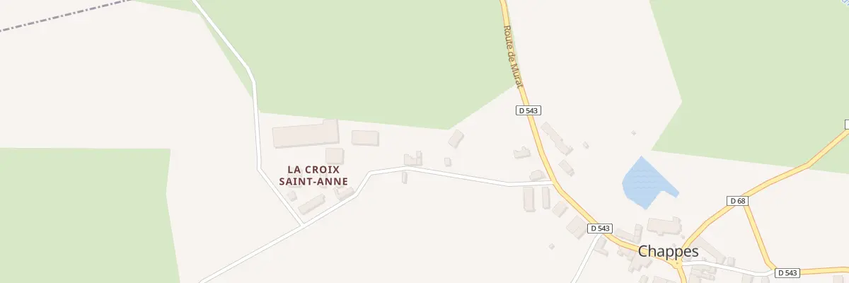 Plan du 5009 Le Pavillon à Chappes