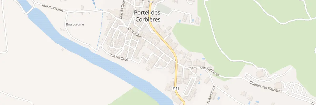 Plan du 34 Gr Grand Rue à Portel-des-Corbières