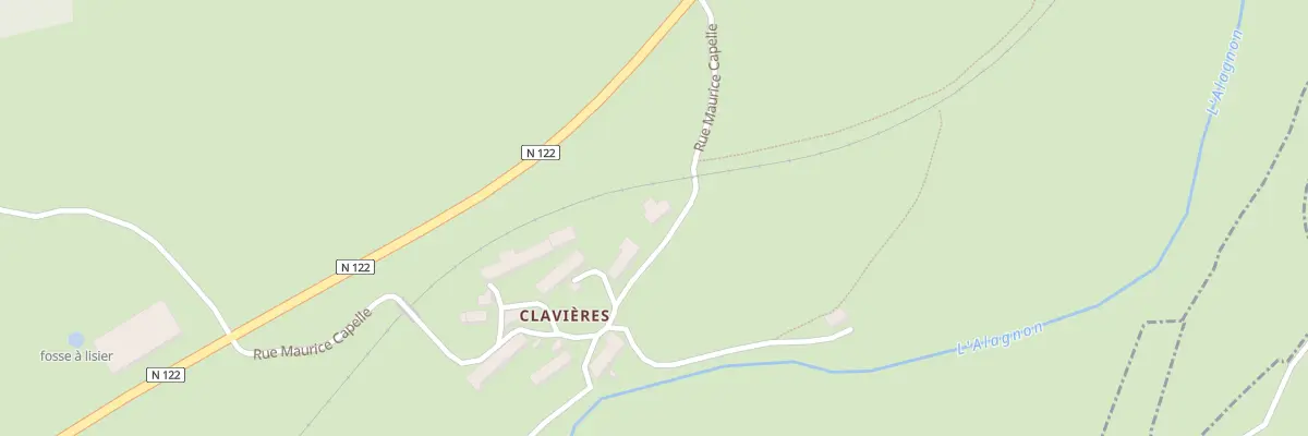 Plan du 5088 Clavieres à Virargues