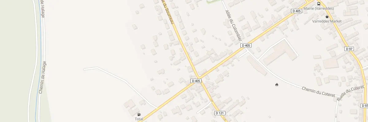 Plan du 5 Rue du Bourreau à Varreddes