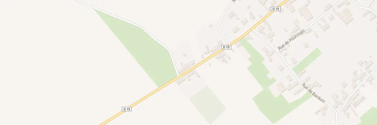 Plan du 4 Rue de l’Abbaye à Rocquigny