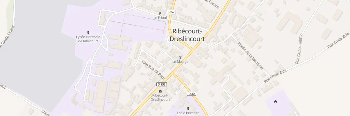 Plan du 22 Rue de Paris à Ribécourt-Dreslincourt