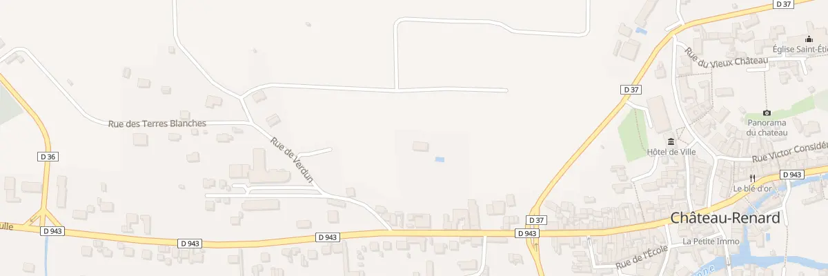 Plan du 332 Rue du Général de Gaulle à Château-Renard