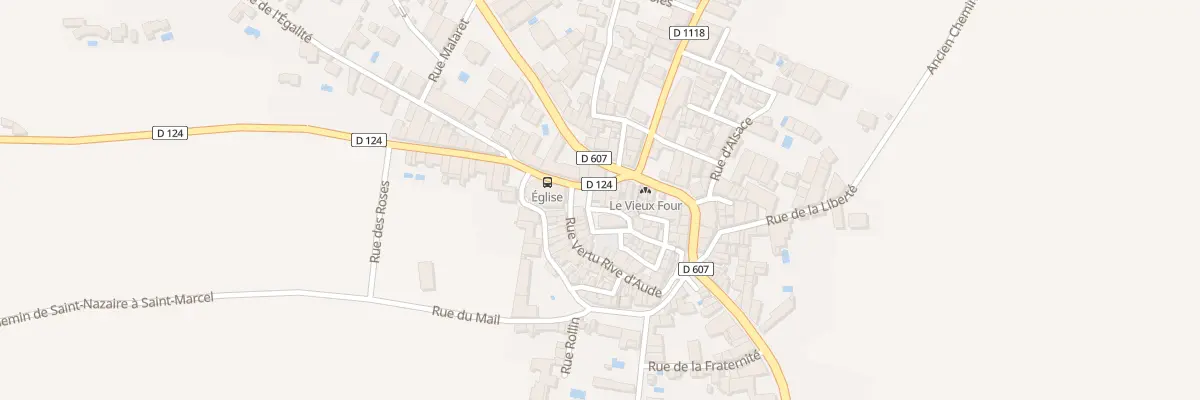 Plan du 2 Rue du Portanel à Saint-Marcel-sur-Aude