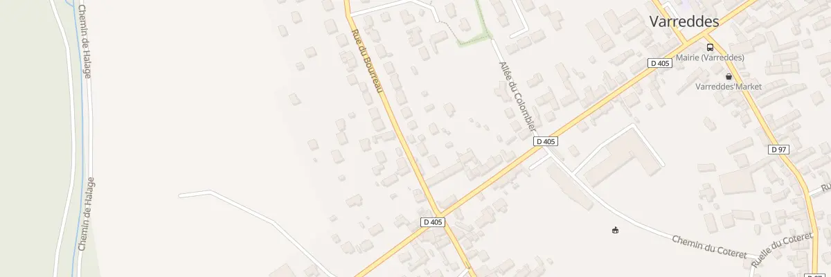 Plan du 8 Rue du Bourreau à Varreddes
