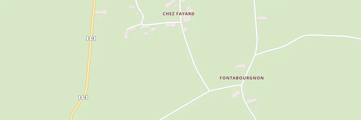 Plan du 12 Chez Fayard à Servant