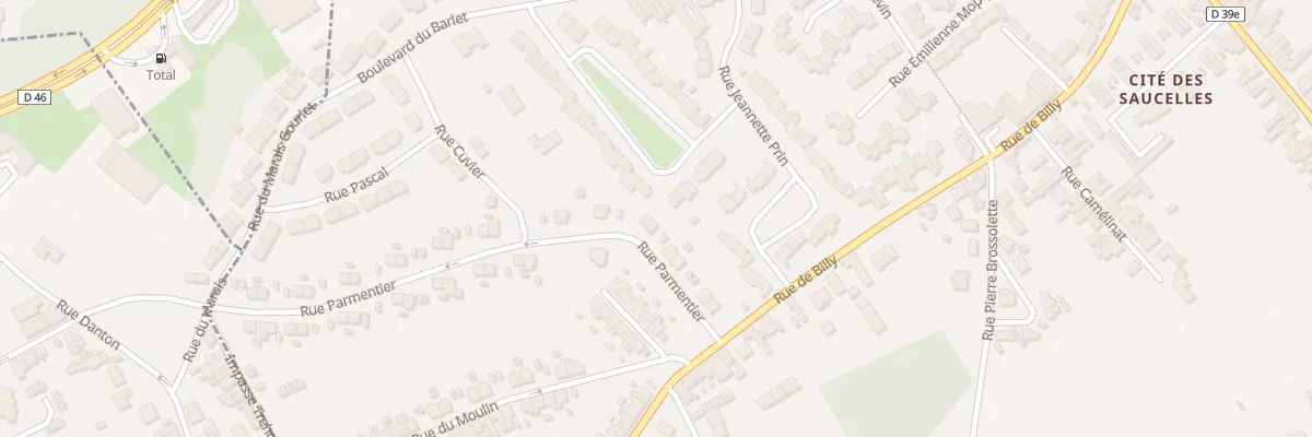 Plan du 43B Rue Parmentier à Montigny-en-Gohelle