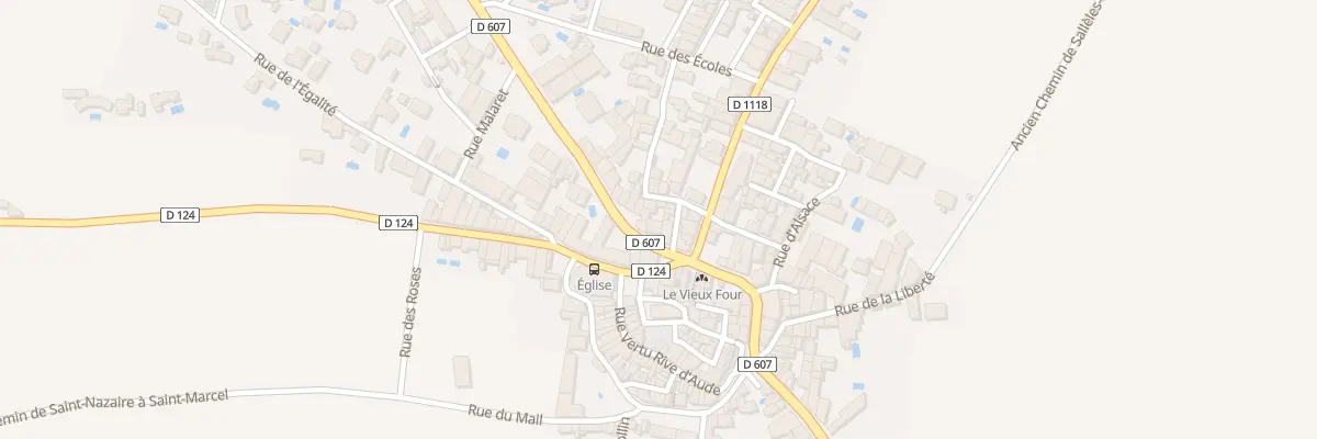 Plan du 5 Av de St Pons à Saint-Marcel-sur-Aude