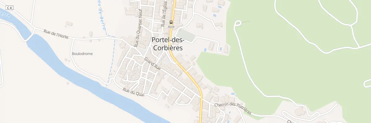 Plan du 45 Av des Corbières à Portel-des-Corbières