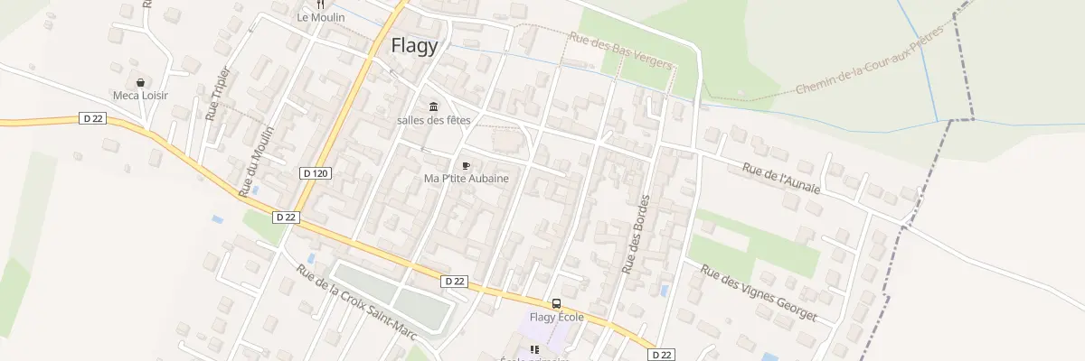 Plan du 5 Rue Maigrette à Flagy