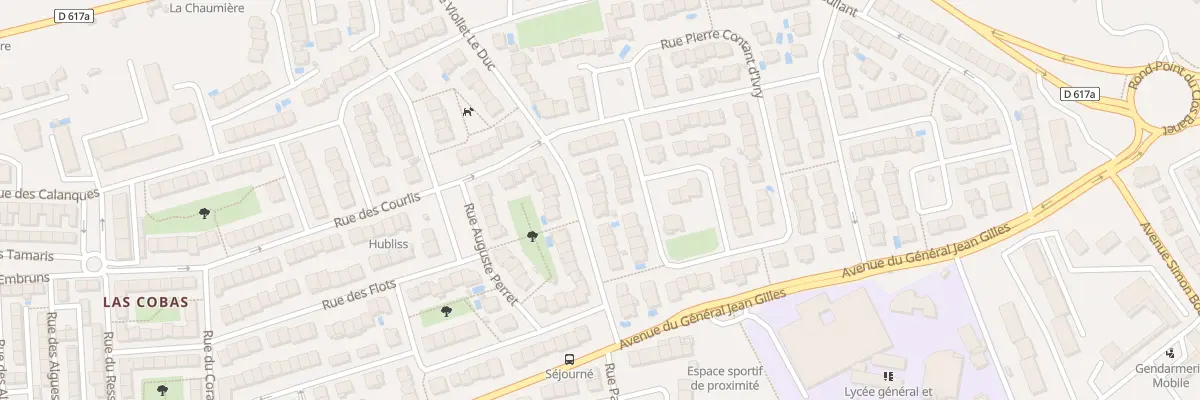 Plan du 18 Rue Eugène Viollet-le-Duc à Perpignan