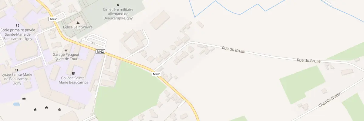 Plan du 3 Rue du Brulle à Beaucamps-Ligny