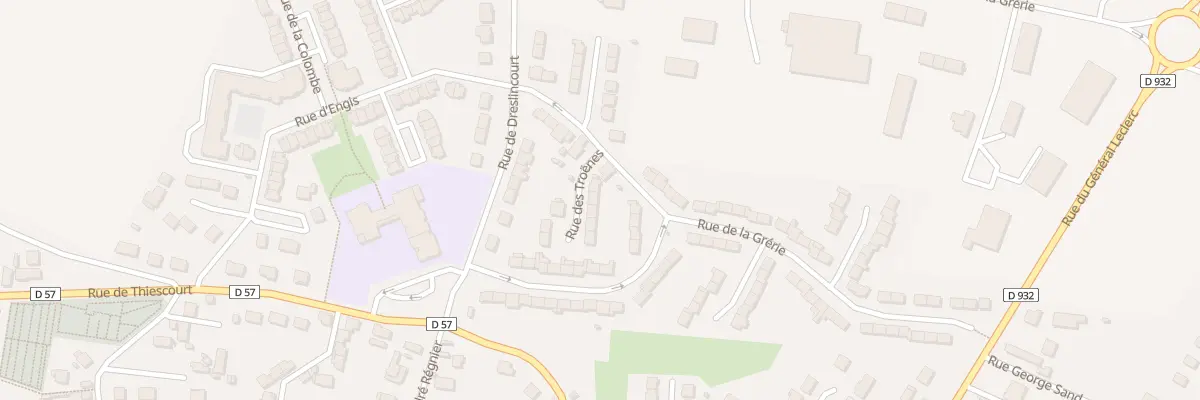 Plan du 39 Rue des Troènes à Ribécourt-Dreslincourt
