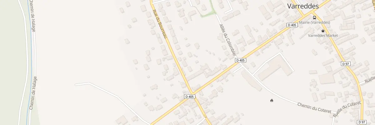 Plan du 6 Rue du Bourreau à Varreddes