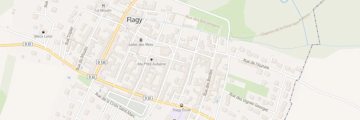Plan du 3 Rue Maigrette à Flagy
