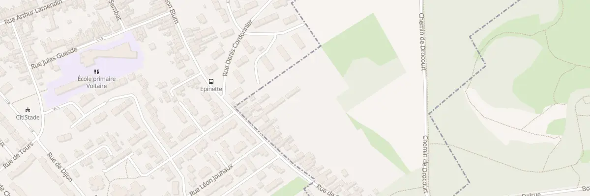 Plan du 9 Rue de Beaumont à Montigny-en-Gohelle