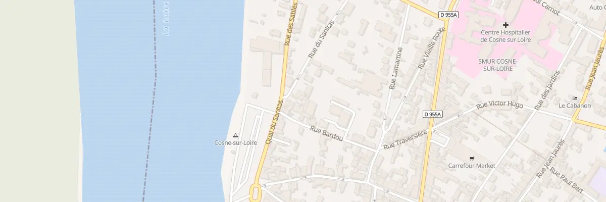 Plan du 30 Rue du Sanitas à Cosne-Cours-sur-Loire