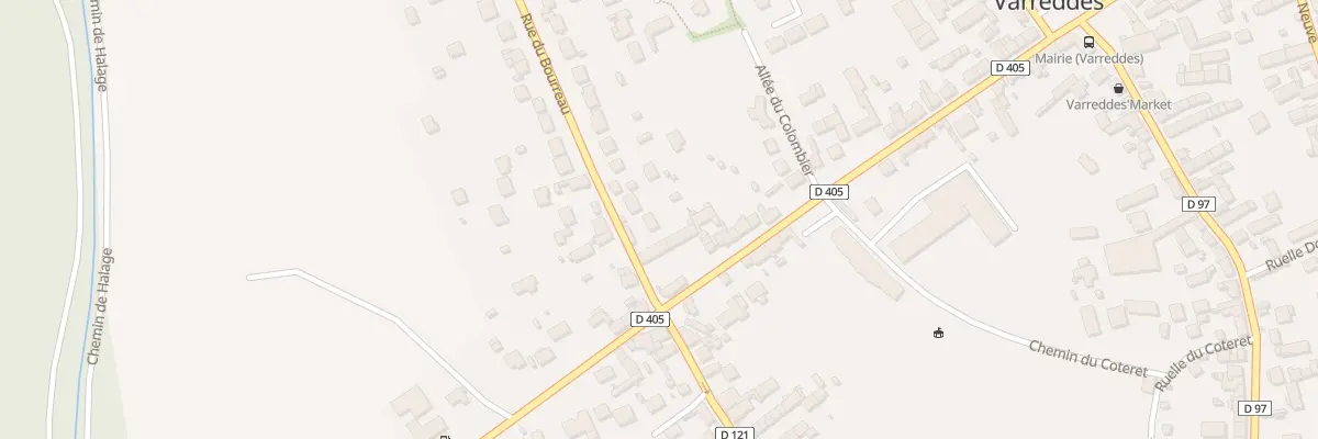 Plan du 4 Rue du Bourreau à Varreddes