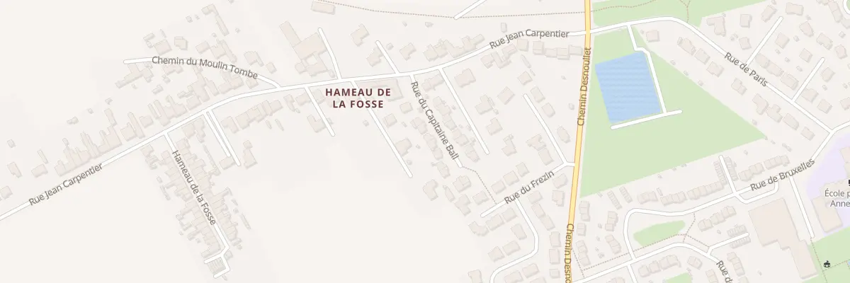 Plan du 6 Rue du Capitaine Ball à Annœullin