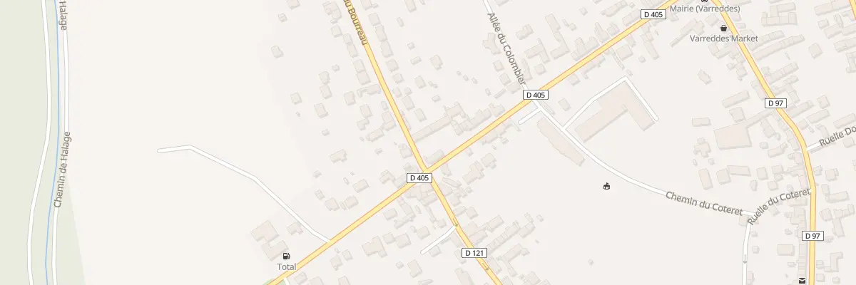 Plan du 2 Rue du Bourreau à Varreddes