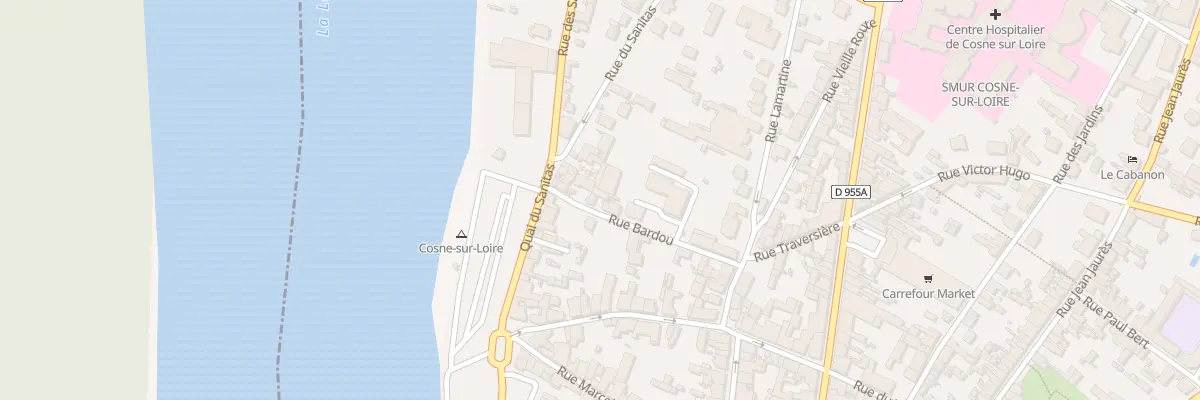 Plan du 20 Rue Bardoux à Cosne-Cours-sur-Loire