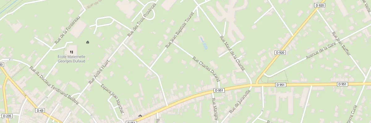 Plan du 3 Rue Charles Durand à Sancoins