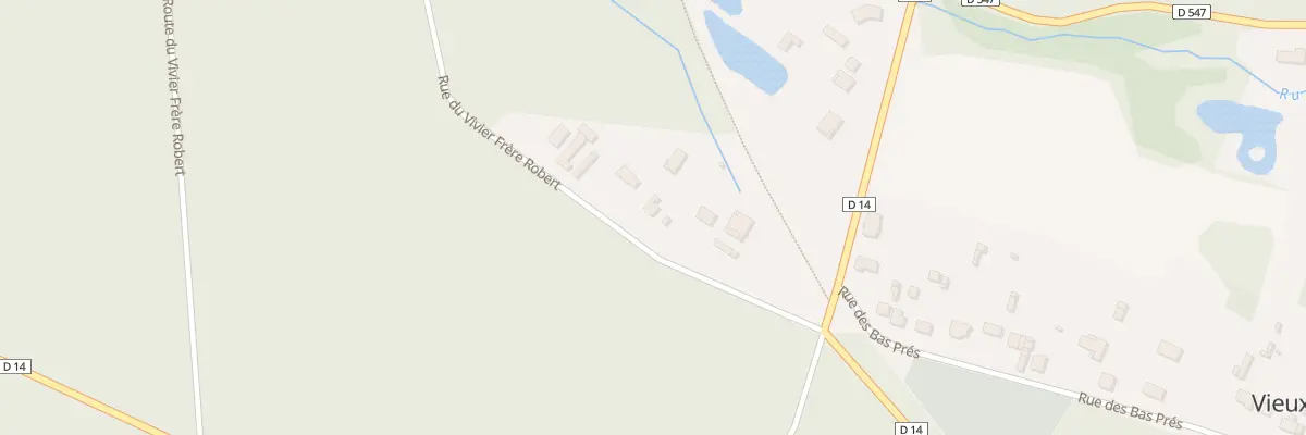 Plan du 2T Rue du Vivier à Vieux-Moulin
