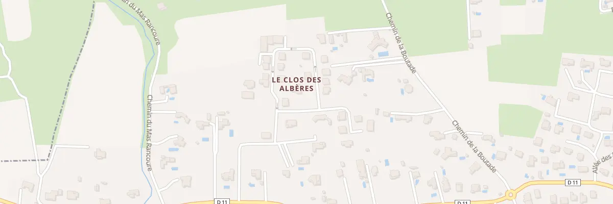 Plan du 44 Rue de la Vernosa à Laroque-des-Albères
