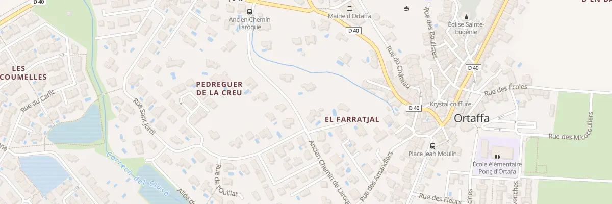 Plan du 22 Av Ancien Chemin de Laroque à Ortaffa