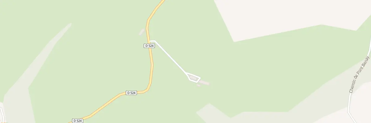 Plan du 23 Rte de Moureuille à Échassières
