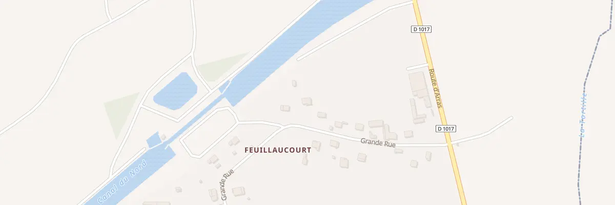 Plan du 12 Gr Grande Rue Feuillaucourt à Allaines