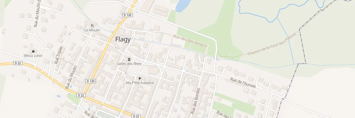 Plan du 10 Rue Traversière à Flagy
