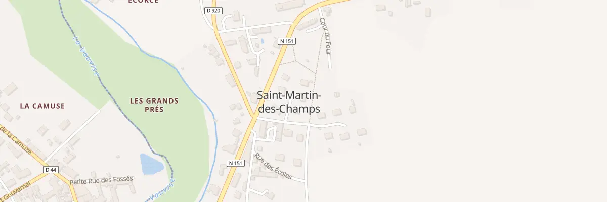Plan du 9 Lot de la Rive à Saint-Martin-des-Champs