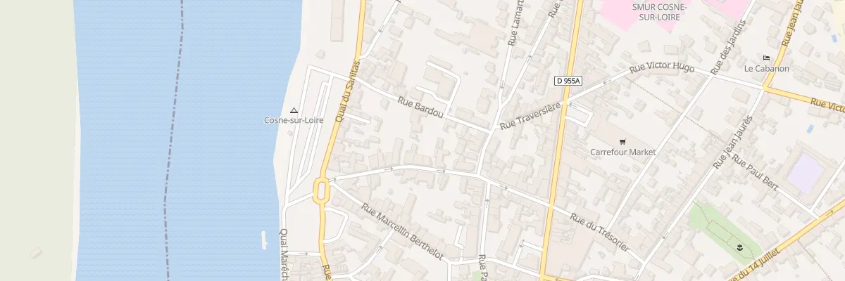 Plan du 24 Rue Charles Floquet à Cosne-Cours-sur-Loire